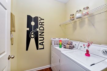 Lullwater at Bass | Washer/ Dryer Connections